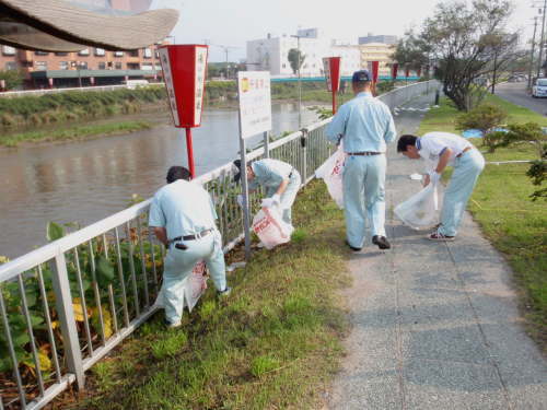 H26湯の川地区清掃ボランティア1
